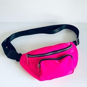 Addition Elle Neon Pink Belt Bag Adjustable Strap